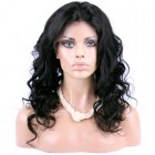 Brazilian Virgin Hair Big Body Curly Lace Front Human Hair Wigs Natural Color