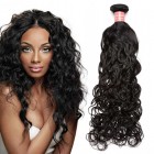 Brazilian Virgin Hair Water Wave Human Hair Weaves 3 Bundles Natural Color can be dyed and bleached