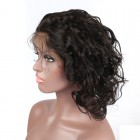 Full Lace Wigs Unprocessed Natural Color 100% Brazilian Virgin Human Hair Egg Curl Natural Color