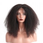 Lace Front Human Hair Wigs Afro Kinky Curly Brazilian Virgin Hair 100% Human Hair Lace Front Wigs 20 inch