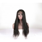  Lace Front Human Hair Wigs Yaki Straight 22 inch Pre-Plucked Natural Hair Line 150% Density Wigs 