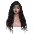 Lace Front Human Hair Wigs 150% Desnity Deep Curly  Pre-Plucked Natural Hair Line 100% Human Virgin Hair