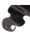Middle Part  Lace Closure 4*4 Brazilian Virgin Hair Natural Black Color Body Wave Can be Dyed UU Hair