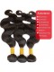 Peruvian Virgin Hair Body Wave Human Hair Weaves 3 Bundles Natural Color can be dyed and bleached