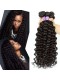 Indian Virgin Hair Deep Wave Human Hair Weaves 3 Bundles Natural Color can be dyed and bleached