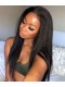  Kinky Straight 360 Lace Wigs Pre-plucked with Baby Hair Glueless Lace Frontal Wig 150% Density