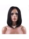 Short Cut Human Hair Bob Wigs 250% Density For Women Natural Color Lace Front Human Hair Wigs