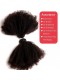 Brazilian Virgin Hair Human Hair Weaves 3 Bundles Afro Kinky Curly Natural Color can be dyed and bleached