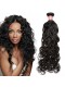 Brazilian Virgin Hair Water Wave Human Hair Weaves 3 Bundles Natural Color can be dyed and bleached
