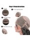 360 Lace Wigs 180% Density 100% Human Hair Wigs Deep Wave Human Hair Wigs - UUHair