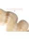 Brazilian Lace Frontal Closure Body Wave 613 Blond Color 13*4Plucked Natural Hairline Bleached Knots 100% Human Hair