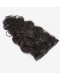 Body Wave Mongolian Virgin Hair Clip In Human Hair Extensions Natural Color