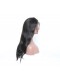  360 Lace Wigs 18 inch Pre-Plucked Natural Hair Line Yaki Straight 180% Density Can be Dyed and Bleached