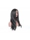  360 Lace Wigs 18 inch Pre-Plucked Natural Hair Line Yaki Straight 180% Density Can be Dyed and Bleached
