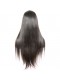 360 Lace Wigs 180% Density Chinese Virgin Hair Silky Straight Human Hair Wigs Bleached Knots