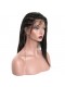 360 Full Lace Wigs 180% Density 7A Brazilian Hair Silky Straight Human Hair Wigs Natural Color