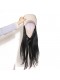 Brazilian Virgin Human Hair with Cap Straight Hair Glueless wigs 