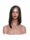 250% Density Short Cut Human Hair Bob Wig For Women Natural Color Lace Front Human Hair Wigs
