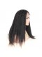 Bleached Knots Pre-Plucked Natural Hair Line 360 Lace Wigs 150% Density Kinky Straight