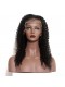 Full Lace Human Hair Wigs Kinky Curly Natural Color 100% Human Virgin Hair No Shedding