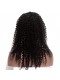 Full Lace Human Hair Wigs Kinky Curly Natural Color 100% Human Virgin Hair No Shedding