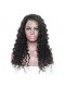 Pre-Plucked Natural Hair Line 360 Lace Wigs 150% Density Deep Wave Brazilian Human Hair Bleached Knots