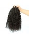 Peruvian Virgin Hair Human Hair Weaves 3 Bundles Extra Kinky Curly Natural Color can be dyed and bleached