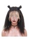 Kinky Straight Bob Wig 100% Virgin Human Hair 6 inch Deep Parting Lace Front Human Hair Wigs