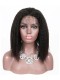 Kinky Straight Bob Wig 100% Virgin Human Hair 6 inch Deep Parting Lace Front Human Hair Wigs