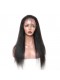 Brazilian Lace Wigs Light Yaki 100% Human Hair Wigs Natural Color bleached knots can by dyed and bleached