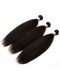 Brazilian Virgin Hair Kinky Straight Free Part Lace Closure with 4pcs Weaves 